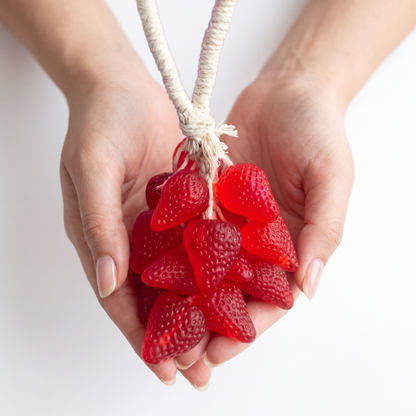 Strawberry Cluster Soap 250 GM – handmade by Nilyda