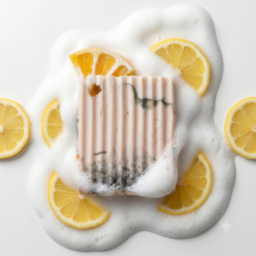 Lemon Soap 120 GM – handmade by Nilyda