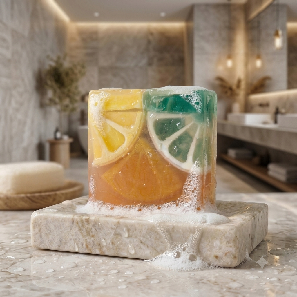 Lemon Glow Bar 150 GM – handmade by Nilyda