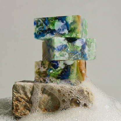 Earthy Soap Bar 120 GM – handmade by Nilyda