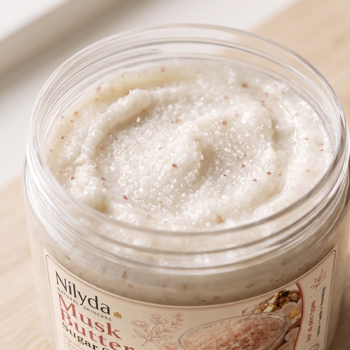 Musk Scrub 250 GM – handmade by Nilyda (photo 4)