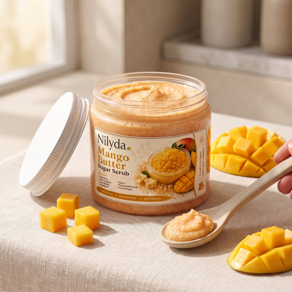 Mango Scrub 250 GM – handmade by Nilyda (photo 2)