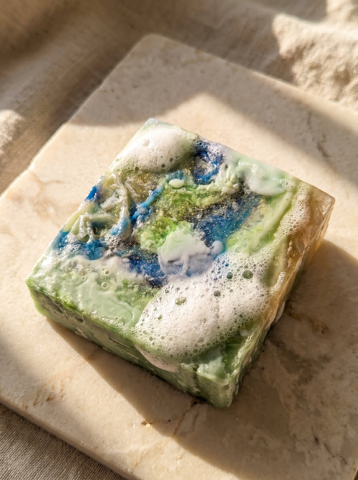 Earthy Soap Bar 120 GM – handmade by Nilyda (photo 2)