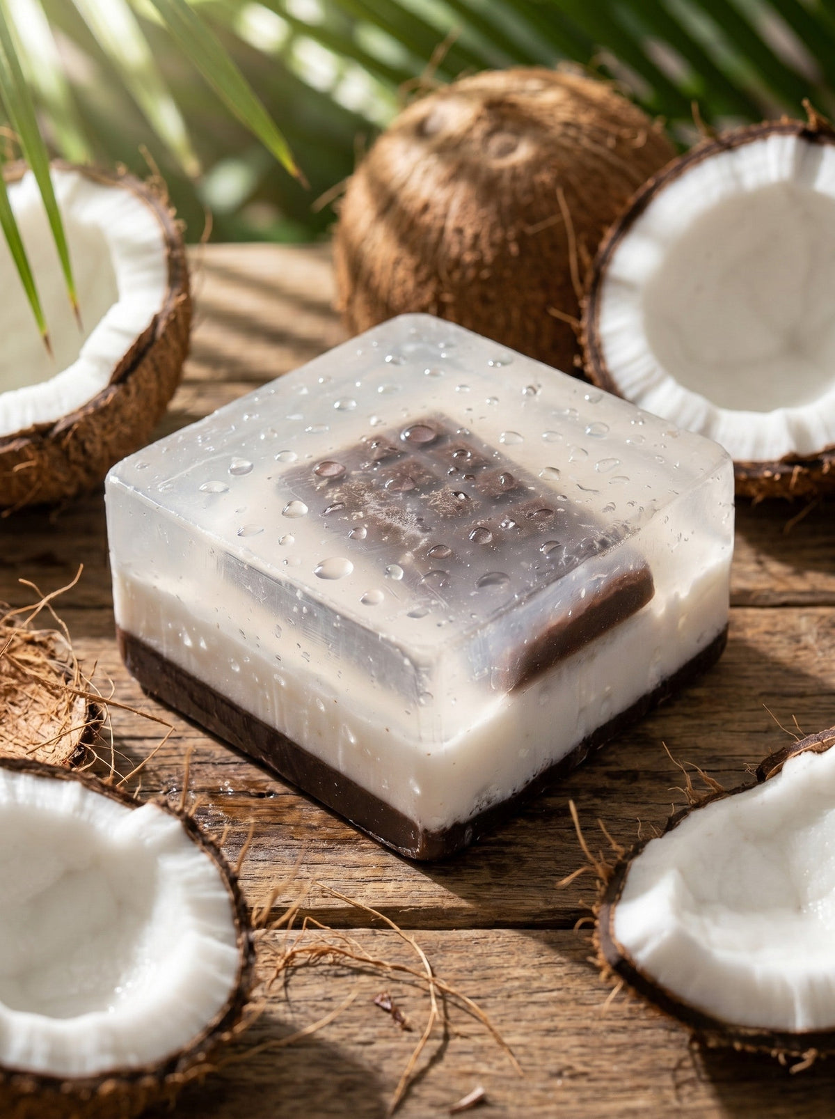 Cocoa Coconut Bar 100 GM – handmade by Nilyda (photo 3)