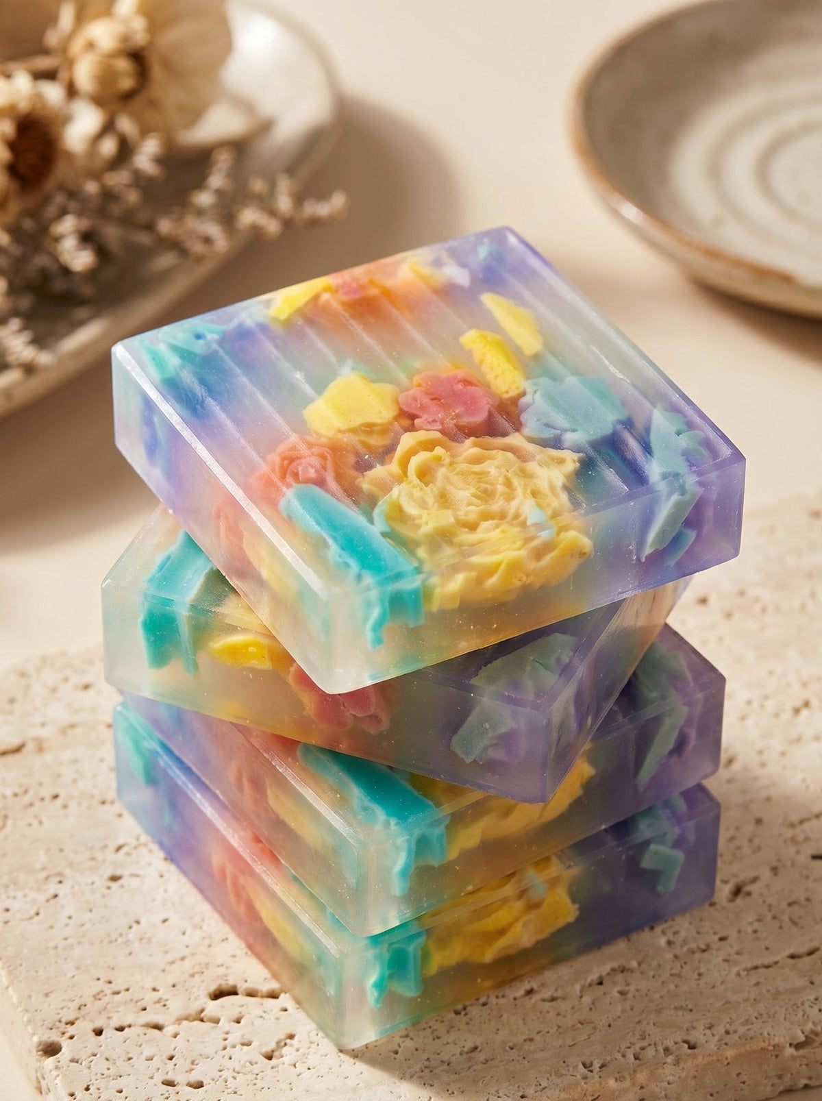 Rose Cocoa Bar 120 GM – handmade by Nilyda (photo 5)