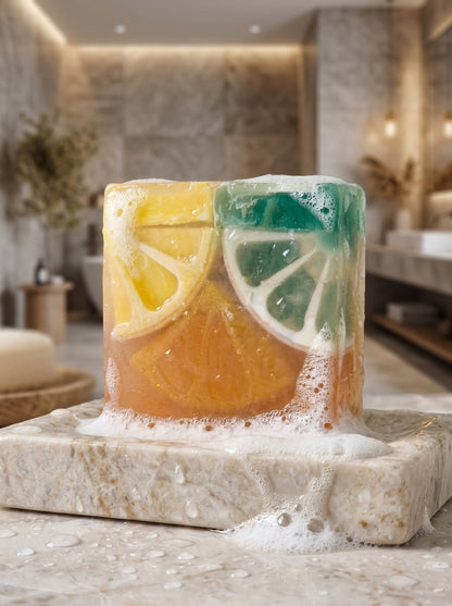 Lemon Glow Bar 150 GM – handmade by Nilyda (photo 8)
