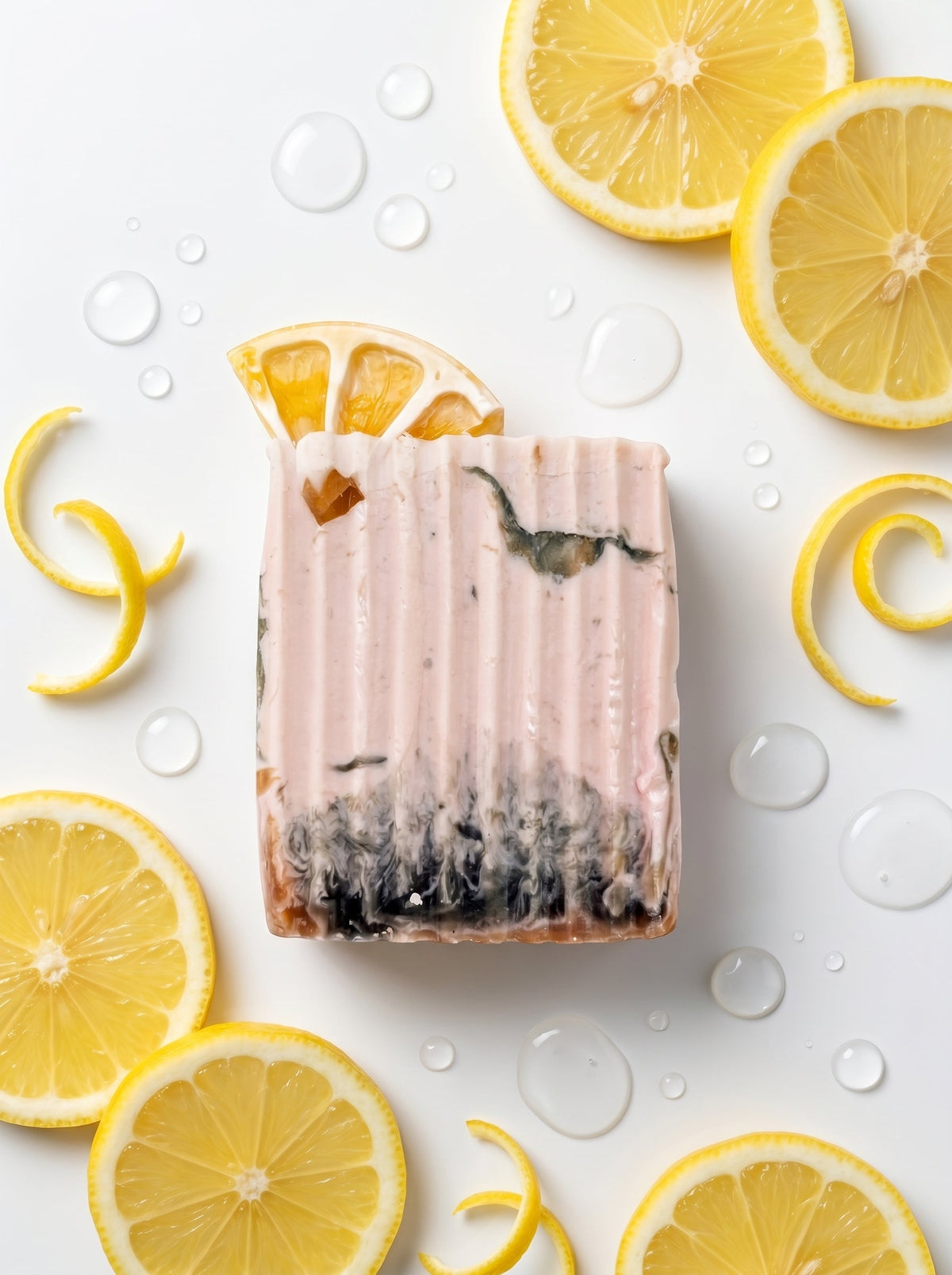 Lemon Soap 120 GM – handmade by Nilyda (photo 2)