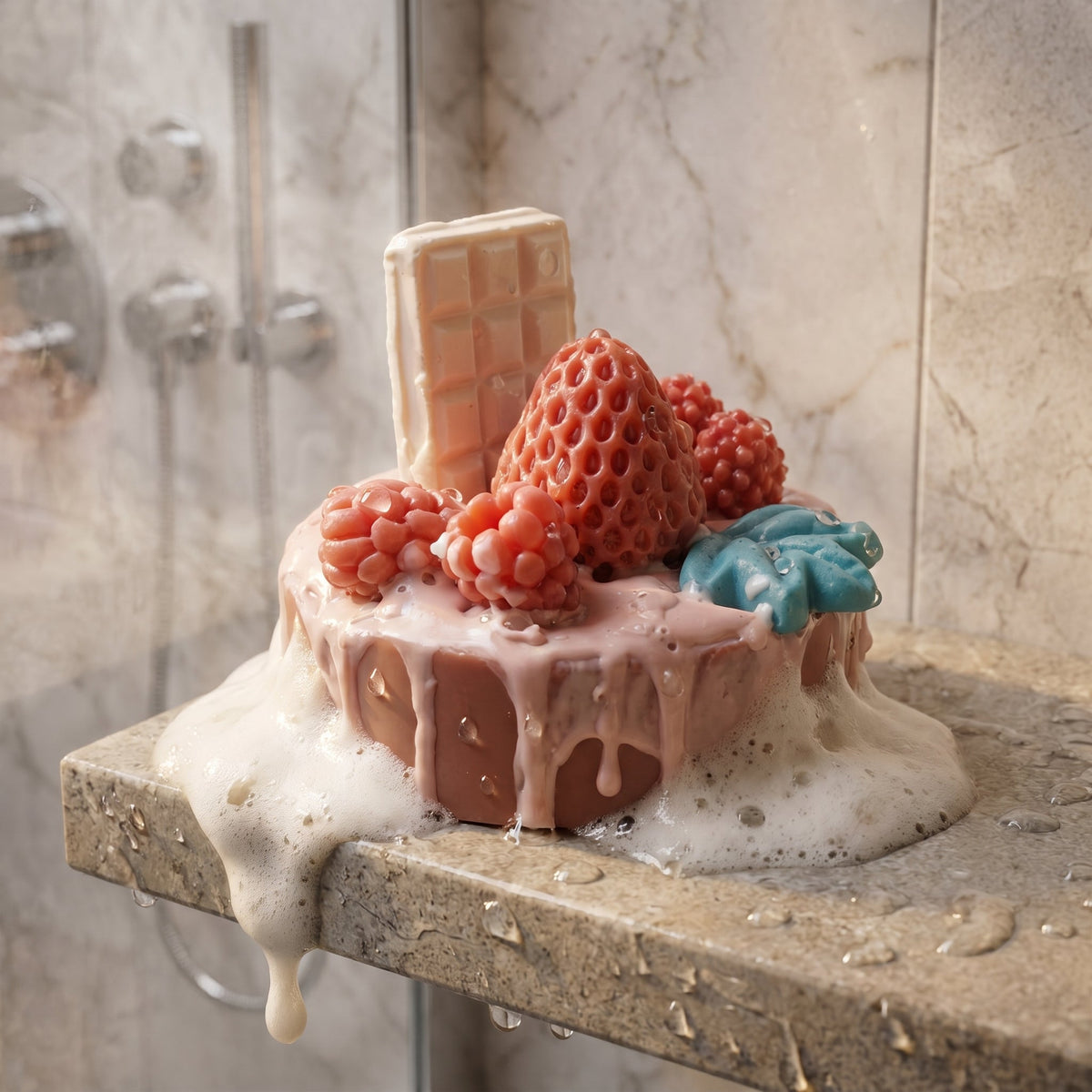 Red Velvet Cake Bar 120 GM – handmade by Nilyda