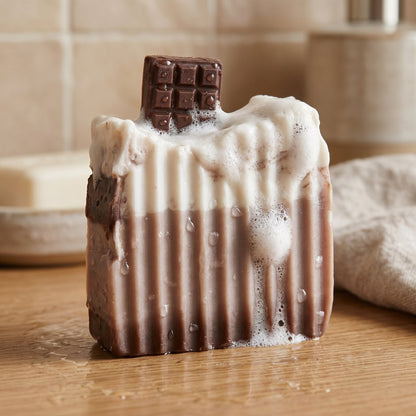 Chocolate Coconut Bar 120 GM – handmade by Nilyda