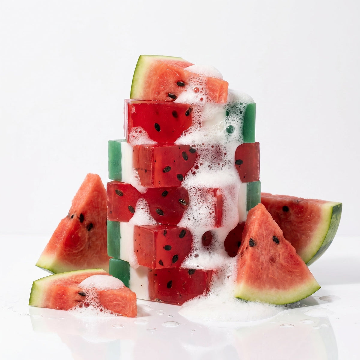 Watermelon Glow Bar 120 GM – handmade by Nilyda (photo 6)