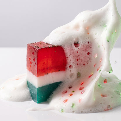 Watermelon Glow Bar 120 GM – handmade by Nilyda (photo 5)
