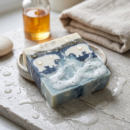 Blue Nila Glow Bar 120 GM – handmade by Nilyda