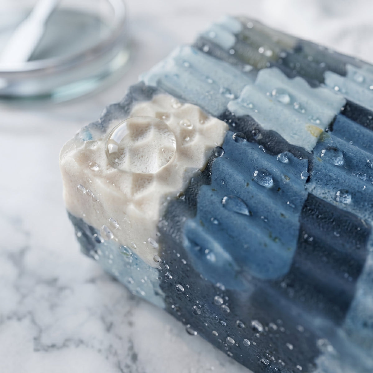 Salicylic Acid Blue Bar 150 GM – handmade by Nilyda (photo 3)