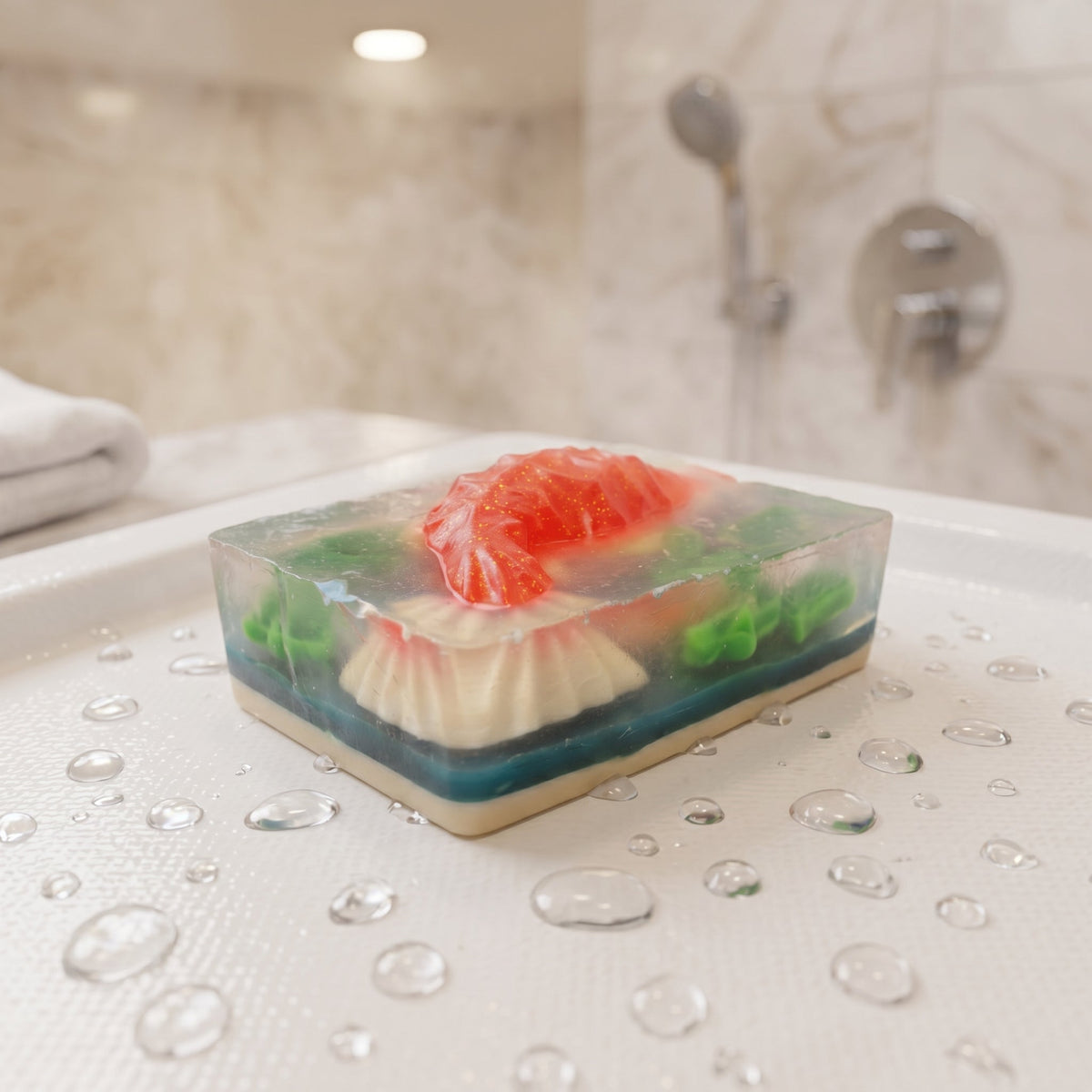 Red Fish Bar 150 GM – handmade by Nilyda (photo 3)