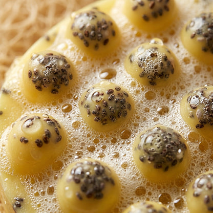 Grapeseed - Luffa Massage Bar 120 GM – handmade by Nilyda (photo 3)