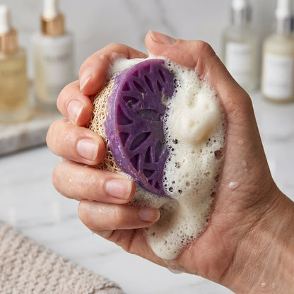 Lavender Massage Bar 100 GM – handmade by Nilyda (photo 5)