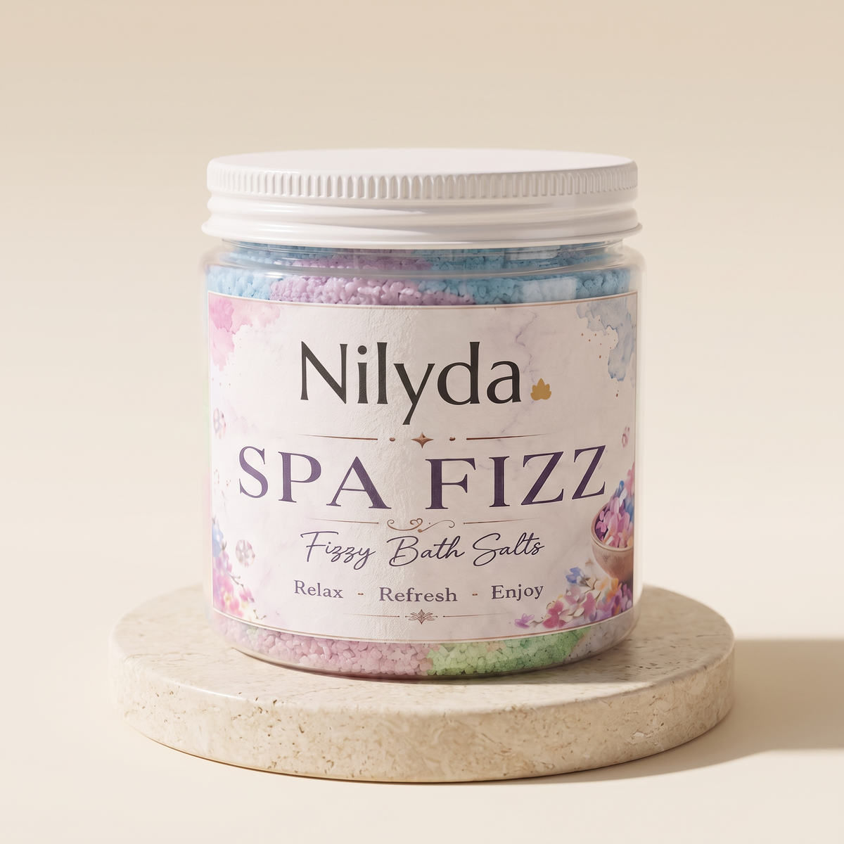 Spa Bath Fizz Salt