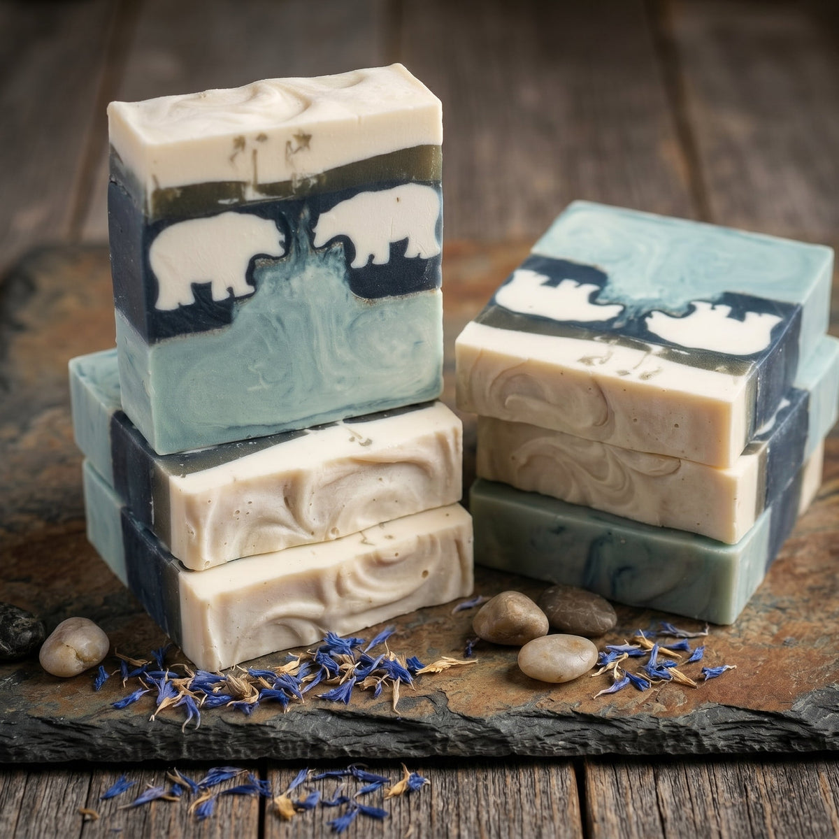 Blue Nila Glow Bar 120 GM – handmade by Nilyda (photo 3)