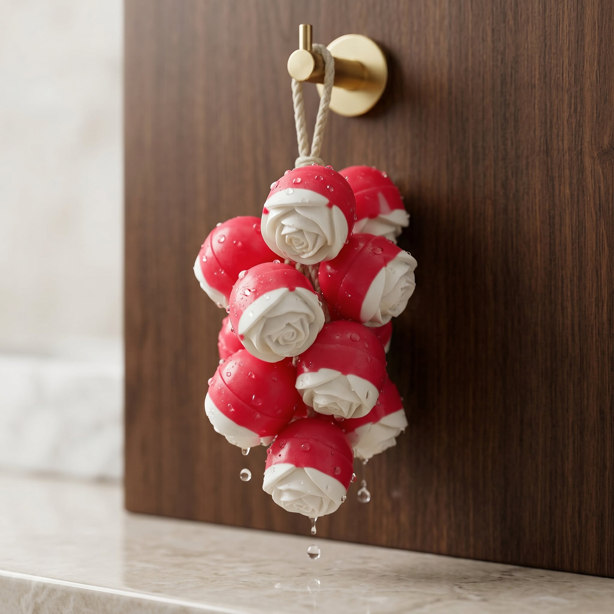 Victoria Red Cluster Soap – handmade by Nilyda (photo 2)