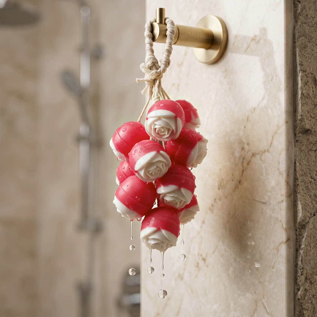 Victoria Red Cluster Soap – handmade by Nilyda