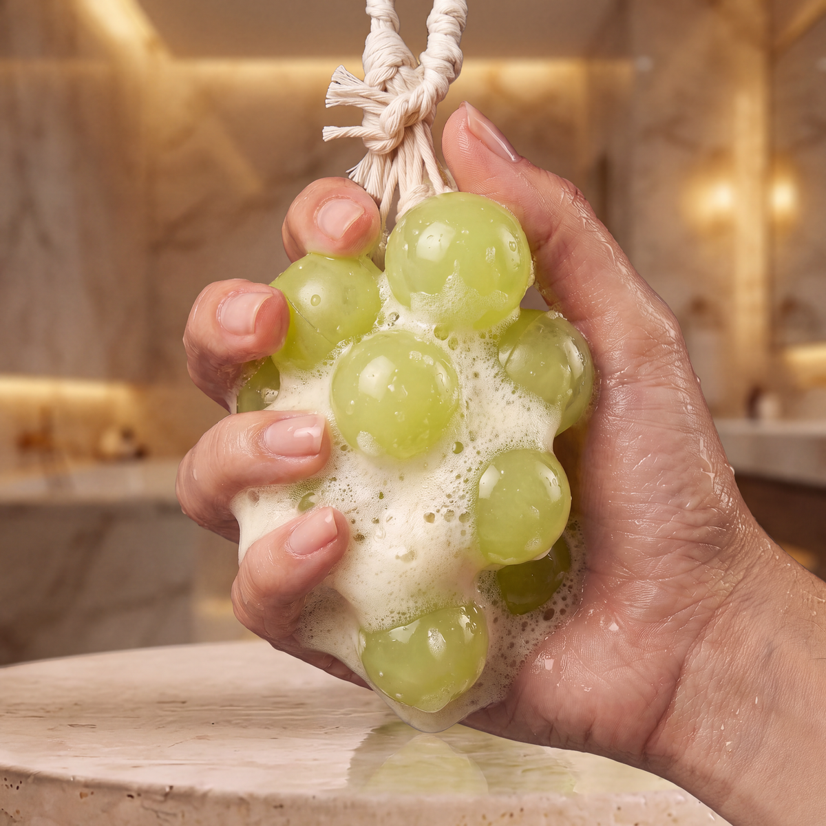 Green Grapes Soap 250 GM – handmade by Nilyda (photo 2)